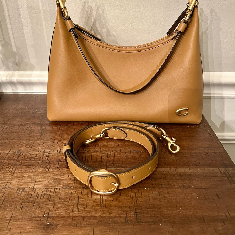 Coach Juliet Shoulder Bag Honey Brown